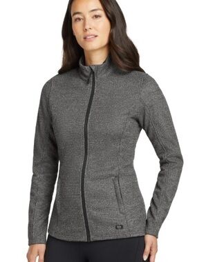 OGIO Women's Heathered Gray Full-Zip Jacket